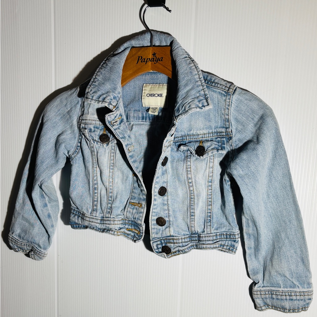 Cherokee Light Blue Jean Jacket For Kids